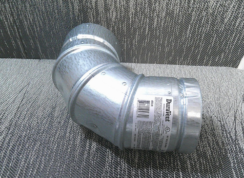 Duravent 4inch round vent 90 - round, b-vent