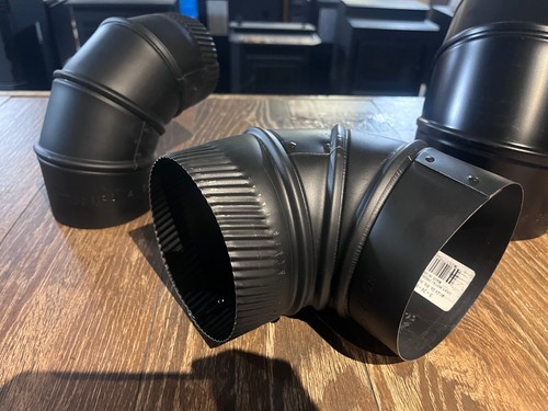 24ga black stove - 24ga, 90°