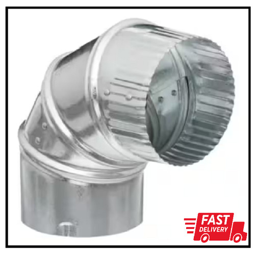 Round adjustable elbow - elbow, deg